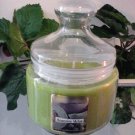 Honeydew Melon Scented Apothecary Glass Jar Wax Candle 16 Oz.