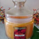 Mango Scented Apothecary Glass Jar Wax Candle 16 Oz.