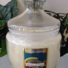 Tropical Fruit Scented Apothecary Glass Jar Wax Candle 16 Oz.