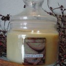 Spiced Cookie Scented Apothecary Glass Jar Wax Candle 16 Oz.