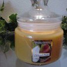 Spiced Pear Scented Apothecary Glass Jar Wax Candle 16 Oz.