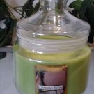 Cucumber Melon Scented Apothecary Glass Jar Wax Candle 16 Oz.