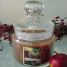 Cinnamon Apple Scented Apothecary Glass Jar Wax Candle 16 Oz.