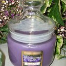 Sweet Pea Scented Wax Candle in Apothecary Glass Jar 16 Oz.