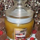 Chocolate Raspberry Scented Wax Candle in Apothecary Glass Jar 16 Oz.