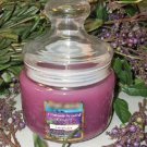 Lavender Scented Apothecary Glass Jar Wax Candle 9.5 Oz.