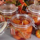 Pumpkin Pie Scented Glass Gel Bakery Preserve Jar Candle 16 Oz.