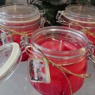 Fresh Floral Scented Glass Gel Floral Preserve Jar Candle 16 Oz.