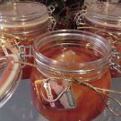 Carrot Cake Scented Glass Gel Bakery Preserve Jar Candle 16 Oz.