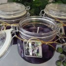Muscadine Scented Glass Gel Preserve Jar Candle 16 Oz.