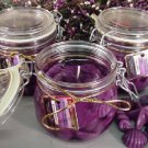 Tranquility Scented Glass Gel Aromatherapy Preserve Jar Candle 16 Oz.