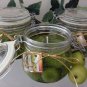 Granny Smith Apple Scented Glass Gel Preserve Jar Candle 16 Oz.