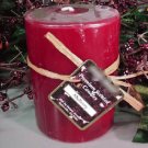 Mulberry Berry Scented Round Pillar Candle 23 Oz.