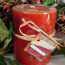 Carrot Cake Bakery Scented Round Pillar Candle 23 Oz.