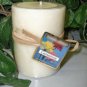 Carnation Scented Round Pillar Candle 16 Oz.
