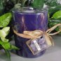 Blueberry Berry Scented Round Pillar Candle 23 Oz.