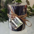 Patchouli Herbal Scented Round Pillar Candle 23 Oz.
