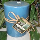 Refreshing Aromatherapy Scented Round Pillar Candle 13 Oz.