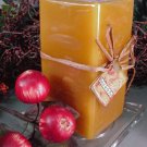 Baked Apple Pie Bakery Scented Square Pillar Candle 26 Oz.