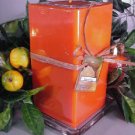Tangerine Citrus Scented Square Pillar Candle 26 Oz.