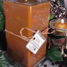 Amaretto Coffee Scented Square Pillar Candle 26 Oz.
