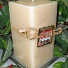 Angel Food Cake Bakery Scented Square Pillar Candle 26 Oz.