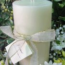 Rose Petal Scented Wedding Unity Pillar (33 Oz)
