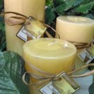 Vanilla Scented Round Pillar Set of 3 (13,16 and 23 Oz. Size)