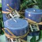 Refreshing Aromatherapy Scented Round Pillar Set of 3 (13,16 and 23 Oz. Size)