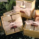 Cappuccino Scented Square Votive 4-piece Gift Set