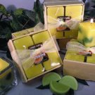 Melon Delight Scented Square Votive 4-piece Gift Set