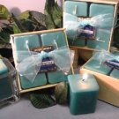 Relaxation Aromatherapy Scented Square Votive 4-piece Gift Set