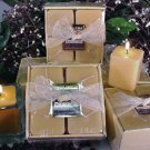 Hazelnut Coffee Scented Square Votive 4-piece Gift Set