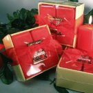 Fresh Floral Scented Square Votive 4-piece Gift Set