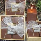 Fresh Brewed Coffee Scented Square Votive 4-piece Gift Set