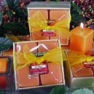 Mango Scented Square Votive 4-piece Gift Set