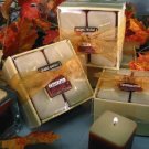 Carrot Cake Scented Square Votive 4-piece Gift Set
