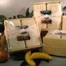 Tropical Fruit Scented Square Votive 4-piece Gift Set