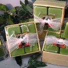 Strawberry Kiwi Scented Square Votive 4-piece Gift Set