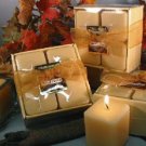 Spiced Cookie Scented Square Votive 4-piece Gift Set