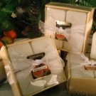 Evergreen Citrus Scented Square Votive 4-piece Gift Set