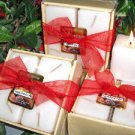 Angel Food Cake Scented Square Votive 4-piece Gift Set