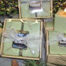 Evergreen Vanilla Scented Square Votive 4-piece Gift Set