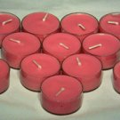 Cinnamon Scented Premium Palm Oil Tealights in Clear Cups (set of 12)