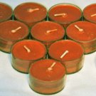 Cranberry Scented Premium Palm Oil Tealights in Clear Cups (set of 12)