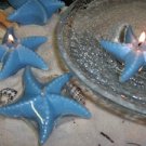 Floating Blue Starfish Refreshing Scented Candle (Set of 3)