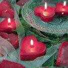 Floating Heart - Red Scented Floating Candle (3 Pack)