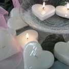 Floating Heart - White Scented Floating Candle (3 Pack)