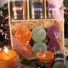 Aromatherapy Scented Tumbler w/ Refills Votive Gift Sets (3 Pack Wrapped)