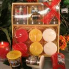 Floral Scented Tumbler w/ Refills Votive Gift Sets (3 Pack Wrapped)